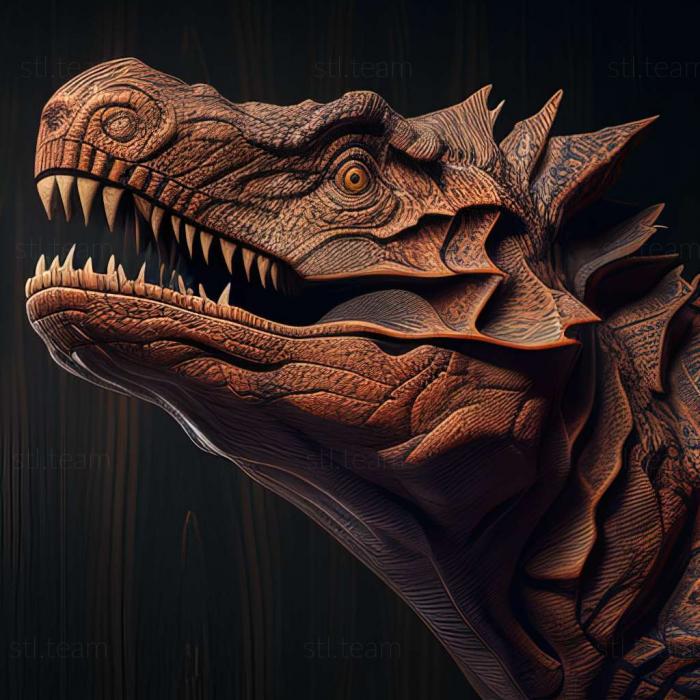 3D model Carnotaurus (STL)
